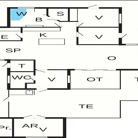 10 Person In Feriehus Brovst